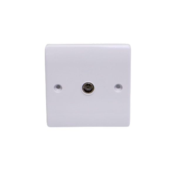 VZ0032 TV SOCKET WHITE