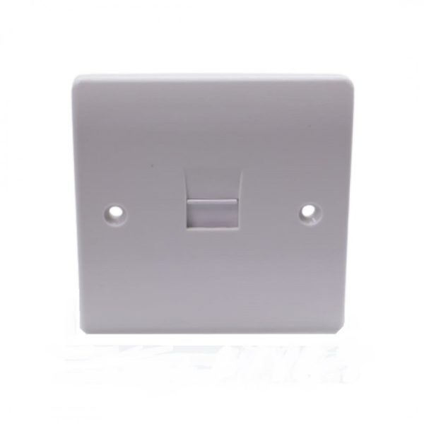 VZ0238 - TELEPHONE SOCKET 1G SECONDARY WHITE