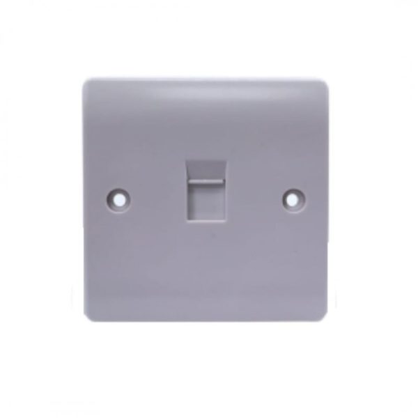 VZ0346 - RJ45 1GANG DATA SOCKET(CAT-6) WHITE