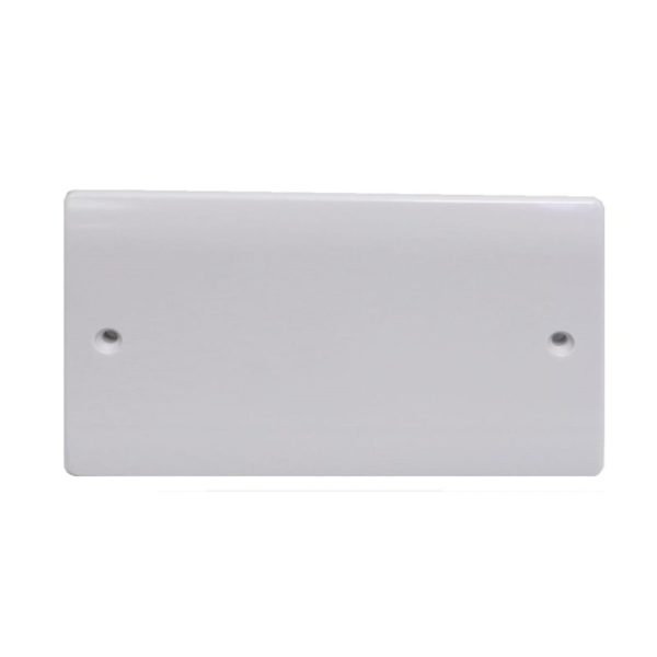 VZ0002 - 2GANG BLANK PLATE (3X6) WHITE