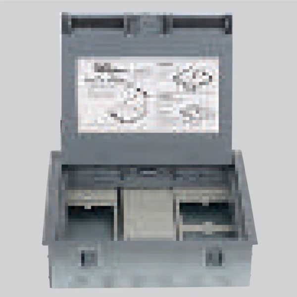 RRSP250/3 - 3 Comp Raised Floor Service Box