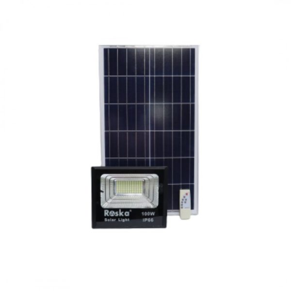 R-100SFL - 100W SOLAR FLOOD LIGHT